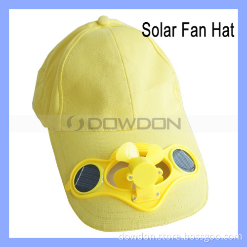 Wholesale Cheap Solar Fan Cap Hat Logo Custom Flexfit Snapback Hat Promotion